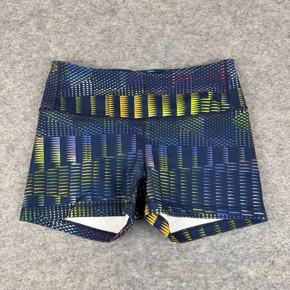 Patagonia Compression Shorts 3" Geometric Polyester Stretch Womens Medium M